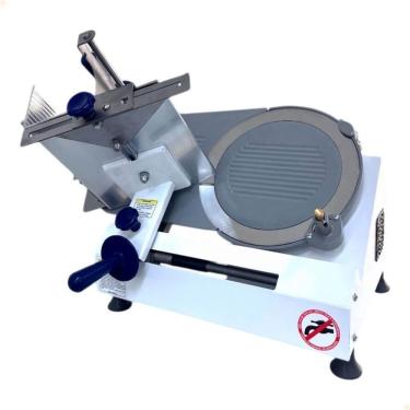 Imagem de Cortador Fatiador De Frios Semi-automático Gural Jxt-30 Bivolt Faca 30cm Base Em Pintura Eletrostatica