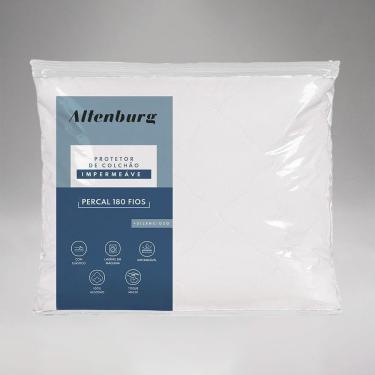 Imagem de Protetor De Colchão Solteiro Altenburg Impermeável Percal 180 Fios