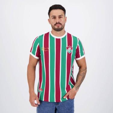 Imagem de Camisa Fluminense P.H Ganso 10 Tricolor - Braziline, G