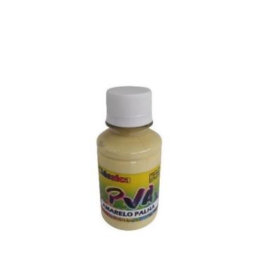 Imagem de Tinta pva fosco true colors cor 7112 - amarelo palha 100 ml - no-brand