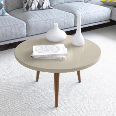 Imagem de Mesa de Centro Sala de Estar Legs - Patrimar, Off White