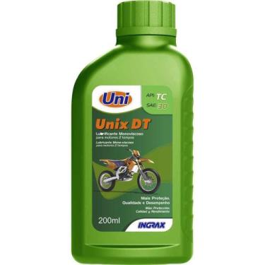 Imagem de Óleo Para Motor 2 Tempos Unix DT 200 ml Ingrax OstenVonder