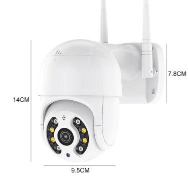 Imagem de Câmera IP Icsee Prova Dágua Wifi HD Segurança 24 7 com Imagens Claras 