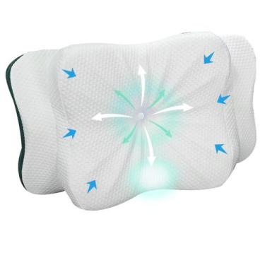 Imagem de Travesseiro Cervical Ortopédico Ergonômico Vitasono Riotto