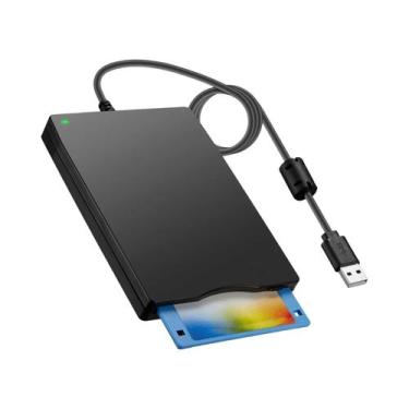 Imagem de Leitor De Disquete Externo USB De 3,5 Polegadas 1,44 MB FDD Para PC La