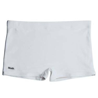 Imagem de Sunga Boxer Lisa Mash Masculina, Branco, P