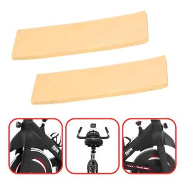 Imagem de Kit 2 Pastilhas de Freio Reta Para Bicicleta Spinning Indoor - Aerofit
