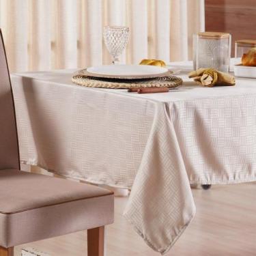 Imagem de Toalha de Mesa Finesse 220x220cm 100% Poliéster Tessi Machiatto