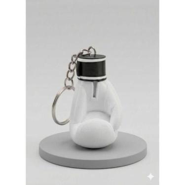 Imagem de Chaveiro luva de boxe impressão 3d em miniatura 5x2 cm para chaves e d