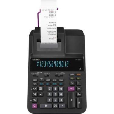Imagem de Calculadora de Impressao 12DIG.REIMPRESSAO Preta Bivolt - Casio