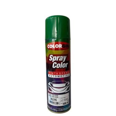 Imagem de Tinta automotiva spray colorgin cor verde john deere 300 ml