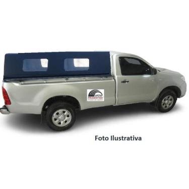 Imagem de Capota Alta de lona para Hilux Simples de 2005 a 2015 Com Grade Fixa O