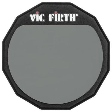 Imagem de Pad de Estudo Vic Firth PAD6D 06 Double-Sided com 2 Superfícies de Bor