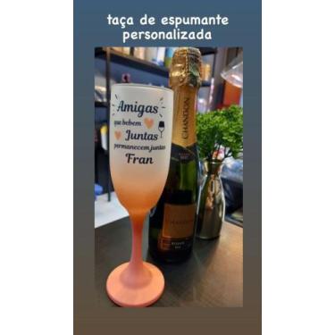 Imagem de Taça de espumante personalizada - Gifts mania 