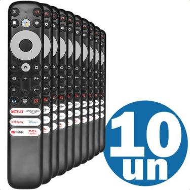 Imagem de Controle Remoto para Smart TV TCL 4K com Teclas GloboPlay Prime YouTub
