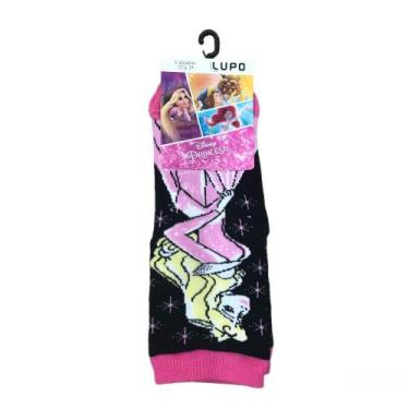 Imagem de Meia lupo estampa personagens ref:2300 menina, Rosa, Preto, Amarelo, 2