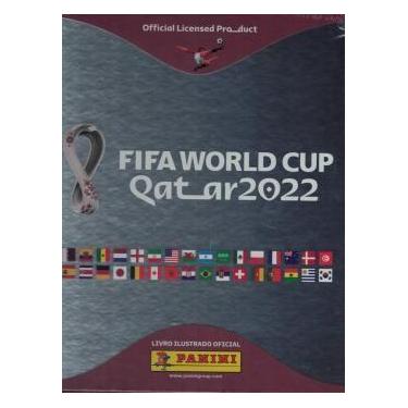 Imagem de Livro - Álbum Capa Dura Prata Copa Do Mundo Qatar 2022 - Panini