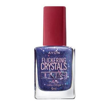 Imagem de Esmalte Avon Crystals Flickering Coleção Juntas 10 ml