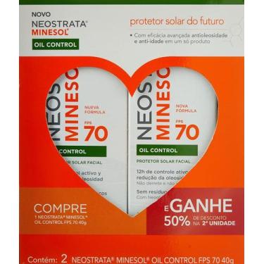Imagem de Kit protetor solar neostrata minesol oc f70 40g - Johnson & Johnson