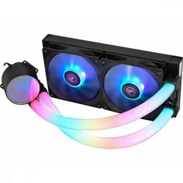 Imagem de Water Cooler Gamer K-mex Wac7 Infinite Space 240mm ARGB