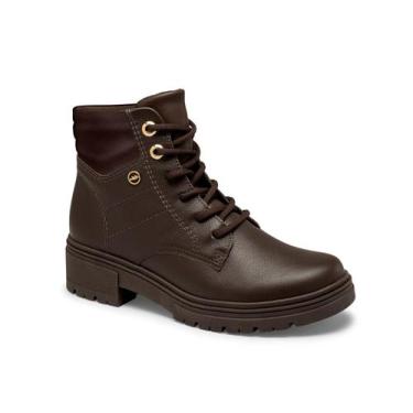 Imagem de Bota Coturno Feminina Dakota D0451, 38, Chocolate