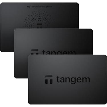 Imagem de TANGEM Carteira de Criptomoedas Pacote com 3 – Carteira de Hardware para Armazenamento a Frio Confiável