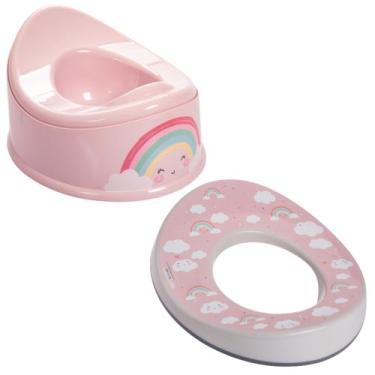 Imagem de Kit Desfralde Penico Assento Sanitário Redutor Vaso Plasútil, ARCO ÍRI