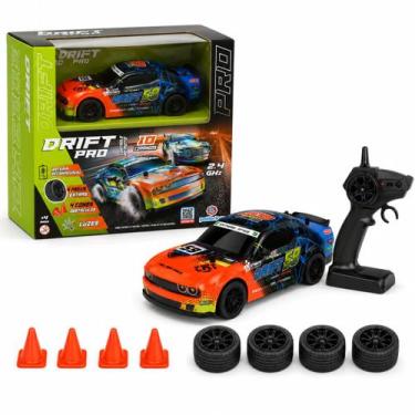 Imagem de Carro de Controle Remoto C/Acessórios 4Wd Drift Pro - Polibrinq