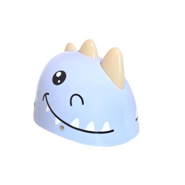 Imagem de Capacete infantil dinossauro azul - Tam. único (48-54 cm) - City