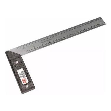 Imagem de Esquadro Cabo De PVC 30cm 12 Max