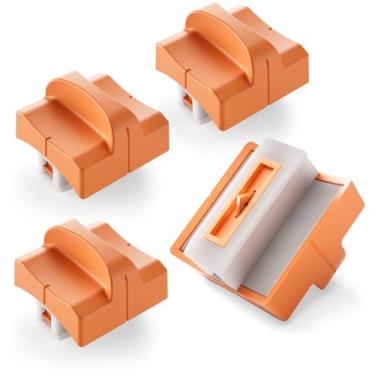 Imagem de Lâminas de corte para papel Evteck, pacote com 4, design oculto e segu