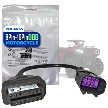 Imagem de Cabo Adaptador OBDII de 16 pinos para 8 pinos para ATV Polaris - Marca