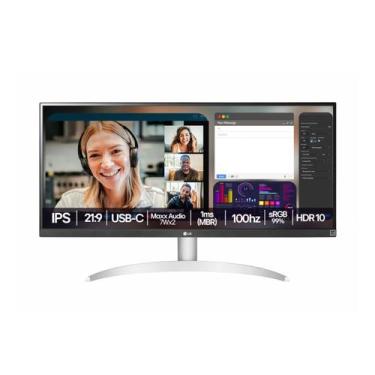 Imagem de Monitor LG UltraWide 29WQ600B-W Tela IPS 29" 7Wx2 MaxxAudio - LG Life'
