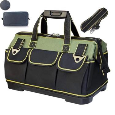 Imagem de Bolsa ferramentas 16 bolsos maleta fundo borracha reforcada - Multicoi