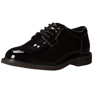 Imagem de Bates Sapato Oxford Masculino Sentry Lux Alto Brilho, Brilho preto, 5.5