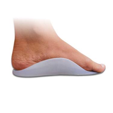 Imagem de Palmilha Siligel com Arco Terapêutico Adulto, Ortho Pauher, Translucido, 35/36, Ortho Pauher