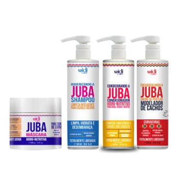 Imagem de Kit Juba Máscara, Shampoo, Condicionador, Encara Widi Care