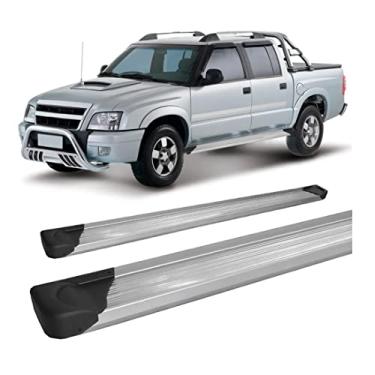 Imagem de Estribo S10 1995 ate 2011 chapa Alumínio Prata C/D