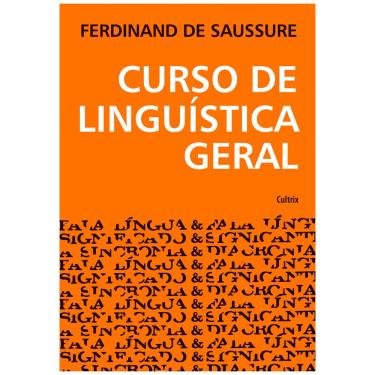 Imagem de Livro - Curso de Linguística Geral - Ferdinand de Saussure