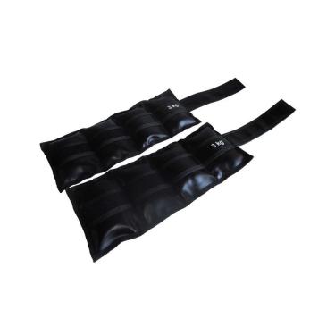 Imagem de Par de Caneleiras Tornozeleira Academia Ginástica 3,0kg