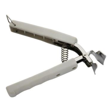 Imagem de Pinça Pegador Inox Para Assadeira/Panela Com Trava 17X4X3Cm
