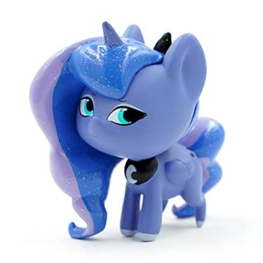 Imagem de My Little Pony Boneco colecionável WeLoveFine da Princesa Luna Brony MLP Hasbro Studio Chibi Series 2 edição limitada