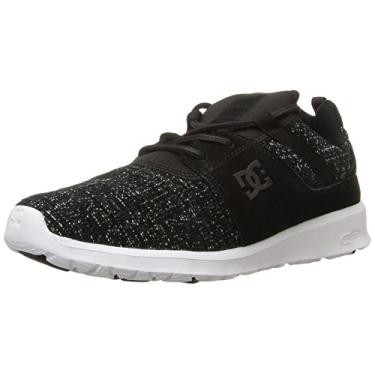Imagem de DC Heathrow LE Tênis de skate masculino casual, Black Marl, 8