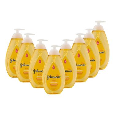 Imagem de Kit 8 Shampoo Johnson`s Baby Regular 750ml