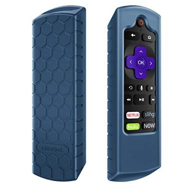 Imagem de CaseBot Capa para controle remoto Roku Voice, Roku Express HD/4K+, Ultra LT Enhanced Voice, Express 3930, Premiere+ 3921, Streaming Stick + Remote, Honey Comb Antiderrapante, Capa de silicone à prova
