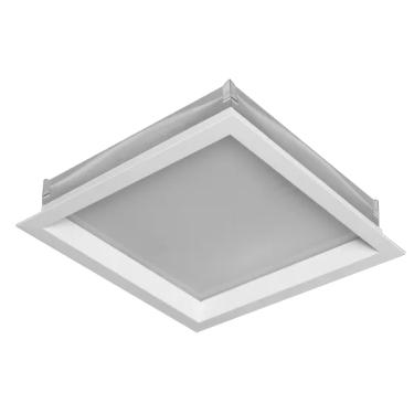 Imagem de Plafon Embutir Newslim 50cm Acrílico Recuado P/6xe27 Br Ref.898.13 - Incolustre Incolustre