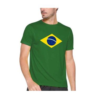 Imagem de Camisa Blusa Camiseta Do Brasil Masculina Feminina Unissex Patriota Co