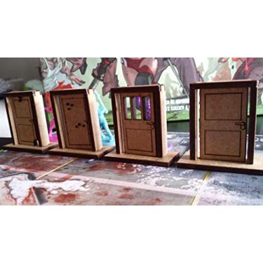 Imagem de Kit 8 Portas (Compatíveis com Zombicide) - Bucaneiros Jogos