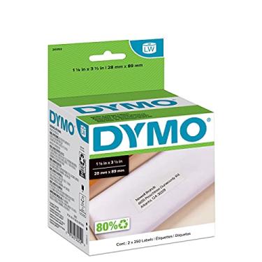 Imagem de Etiq Papel P/Imp.Dymo Lw 2.8Cmx8.9Cm com 350 Etiq.Cx/2 Rolos, 30252, N/A