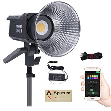 Imagem de Aputure Amaran 200x-S 200xs 200x-s 200W luz de vídeo LED bicolor, fonte de alimentação DC/AC, controle de aplicativo Bluetooth, CRI95+ TLCI98+, 9 efeitos de iluminação para fotografia de estúdio de fi